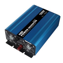 1 pcs - RS PRO Pure Sine Wave 1500W Power Inverter, 24V Input, 230V Output