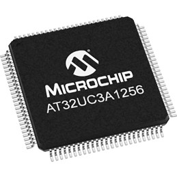 1 pcs - Microchip AT32UC3A1256-AUT, 32bit AVR Microcontroller, AT32, 66MHz, 256 kB Flash, 100-Pin TQFP