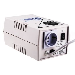 1 pcs - Sollatek Voltage Stabiliser 230V 4A Over Voltage and Under Voltage, 920VA Schuko Plug, Desktop