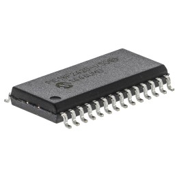 1 pcs - Microchip PIC18F2420-I/SO, 8bit PIC Microcontroller, PIC18F, 40MHz, 16 kB, 256 B Flash, 28-Pin SOIC
