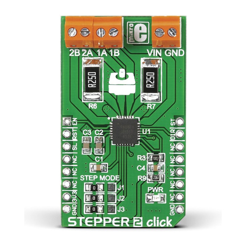 1 pcs - MikroElektronika Stepper 2 click for A4988 for MikroBUS