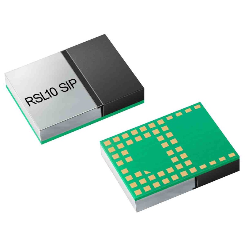 1 pcs - onsemi NCH-RSL10-101S51-ACG, Bluetooth System On Chip SOC for Wireless Communication, 51-Pin SIP