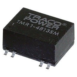 1 pcs - TRACOPOWER TMR 1SM DC-DC Converter, 5V dc/ 200mA Output, 36 - 75 V dc Input, 1W, Surface Mount, +85°C Max Temp