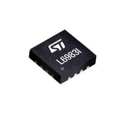 1 pcs - STMicroelectronics, L6983IQTR Step-Down Switching Regulator, 1-Channel 4.5A Adjustable 16-Pin, QFN