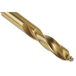 1 pcs - DeWALT DT50 Series Titanium Twist Drill Bit, 10mm Diameter, 102 mm Overall