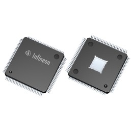 1 pcs - Infineon XMC4400F100K512BAXUMA1 ARM Cortex M4 Microcontroller, XMC4000, 100-Pin LFBGA