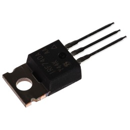 1 pcs - N-Channel MOSFET, 10 A, 400 V, 3-Pin TO-220AB Vishay IRF740APBF
