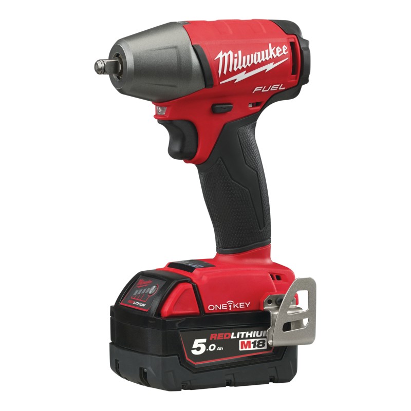1 pcs - Milwaukee 3/8 in 18V, 5Ah Cordless Impact Driver