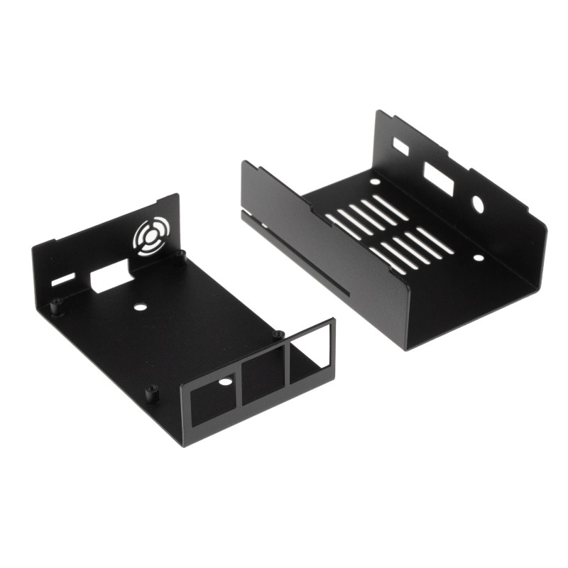 1 pcs - KKSB Raspberry Pi Metal Case model 3 (Bl