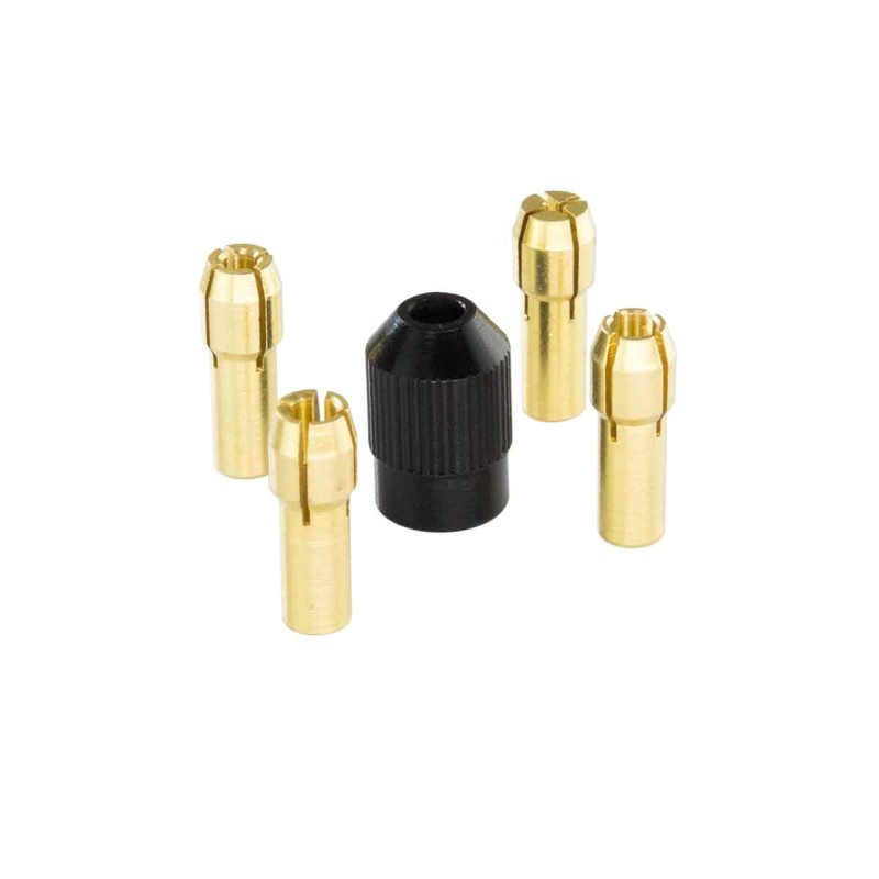 1 pcs - RS PRO 5-Piece Collet Set, for use with Miniature Drills