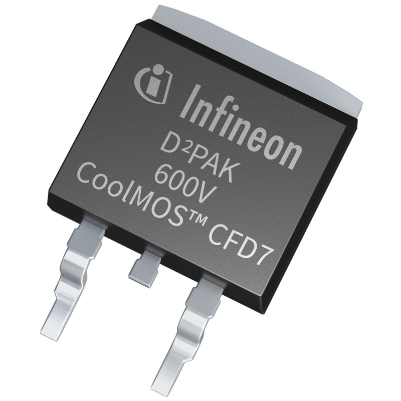 1 pcs - N-Channel MOSFET, 31 A, 600 V, 3-Pin D2PAK Infineon IPB60R070CFD7ATMA1