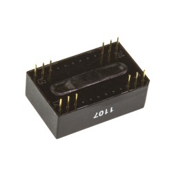 1 pcs - TRACOPOWER TEL 3 DC-DC Converter, ±12V dc/ ±125mA Output, 9 - 18 V dc Input, 3W, Through Hole, +85°C Max Temp