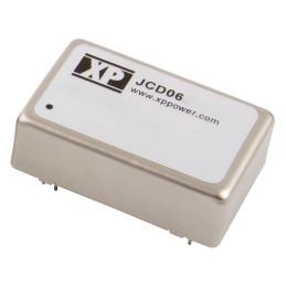 1 pcs - XP Power JCD DC-DC Converter, 9V dc/ 666mA Output, 9 - 18 V dc Input, 6W, Through Hole, +100°C Max Temp -40°C