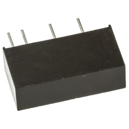 1 pcs - Recom RE DC-DC Converter, 15V dc/ 66mA Output, 21.6 - 26.4 V dc Input, 1W, Through Hole, +85°C Max Temp -40°C