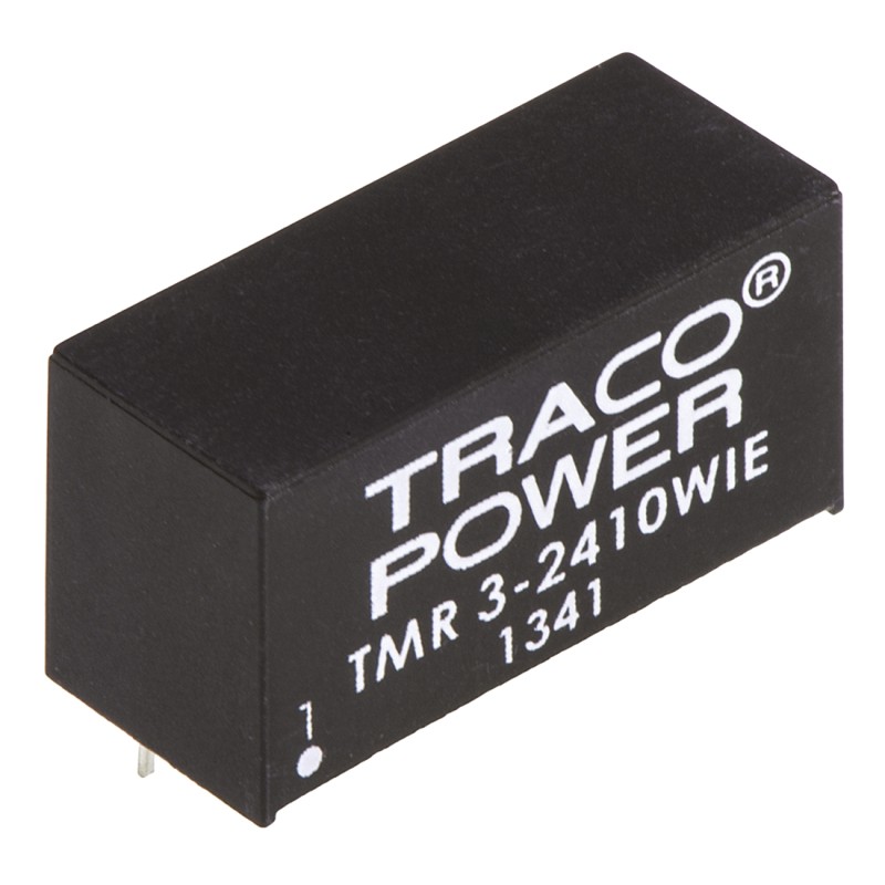 1 pcs - TRACOPOWER TMR 3WIE DC-DC Converter, 3.3V dc/ 700mA Output, 9 - 36 V dc Input, 3W, Through Hole, +85°C Max Temp