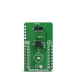 1 pcs - MikroElektronika Heart Rate 9 Click Heart Rate Sensor Heart Rate Sensor Module for PIC16F1779, SFH 7060