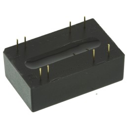 1 pcs - TRACOPOWER TEN 3 DC-DC Converter, ±12V dc/ ±125mA Output, 9 - 18 V dc Input, 3W, Through Hole, +85°C Max Temp