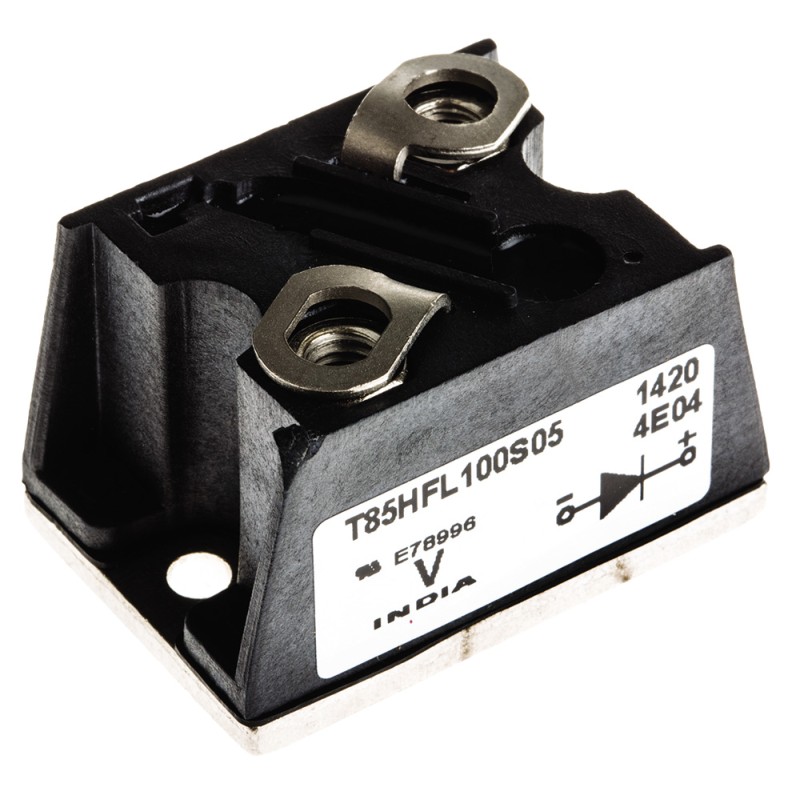 10 pcs - Vishay 1000V 85A, Rectifier Diode, 2-Pin T-Module VS-T85HFL100S05