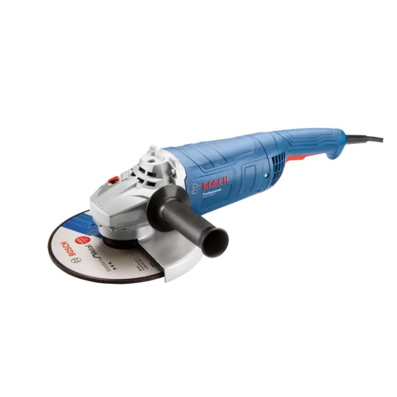 1 pcs - Bosch GWS 2200 P 230mm Corded Angle Grinder, UK Plug