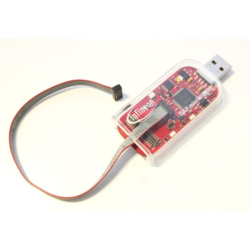 1 pcs - Infineon DAP miniWiggler V3, KIT_MINIWIGGLER_3_USB Programmer Evaluation Board KITMINIWIGGLER3USBTOBO1