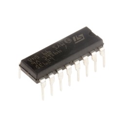 1 pcs - STMicroelectronics L293D, Brushed Motor Driver IC, 36 V 0.6A 16-Pin, PDIP