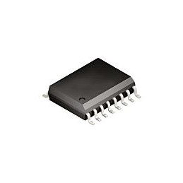 1 pcs - onsemi NCP51561BADWR2G, 5V 16-Pin, SOIC