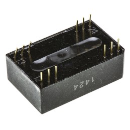 1 pcs - TRACOPOWER TEL 3 DC-DC Converter, ±12V dc/ ±125mA Output, 18 - 36 V dc Input, 3W, Through Hole, +85°C Max Temp