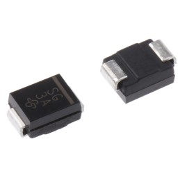 10 pcs - Vishay 400V 1.5A, Rectifier Diode, 2-Pin DO-214AA S2G-E3/52T