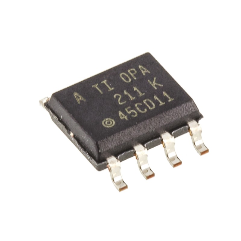 1 pcs - OPA211AID Texas Instruments, Precision, Op Amp, 80MHz, 5 - 28 V, 8-Pin SOIC