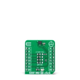1 pcs - MikroElektronika 6DOF IMU 17 Click Motion Sensor Add On Board for IIM-42652 mikroBUS socket