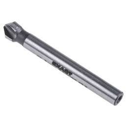 1 pcs - EXACT HSS Drill Bit, 6.3mm Head, 3 Flute(s), 90°, 1 Piece(s)