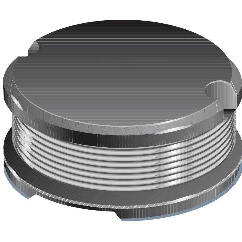 400 pcs - Bourns, SDR1307 Shielded Wire-wound SMD Inductor with a Ferrite Core, 1 mH 10% 650mA Idc Q:10