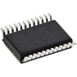 1 pcs - Cirrus Logic, Quad 24-bit- ADC 617sps, 24-Pin SSOP