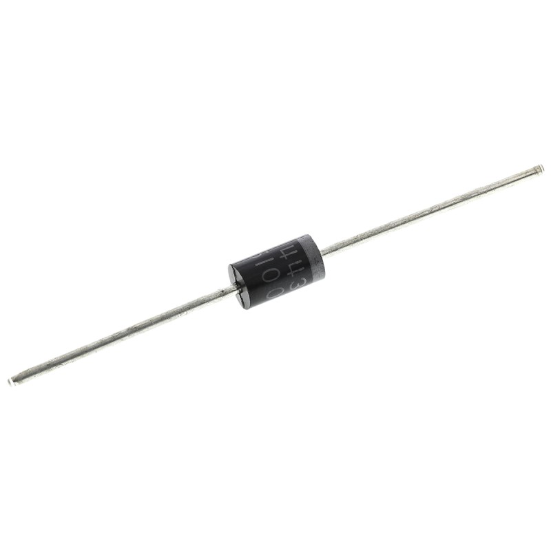 10 pcs - Diodes Inc 100V 5A, Schottky Diode, 2-Pin DO-201AD SB5100-T