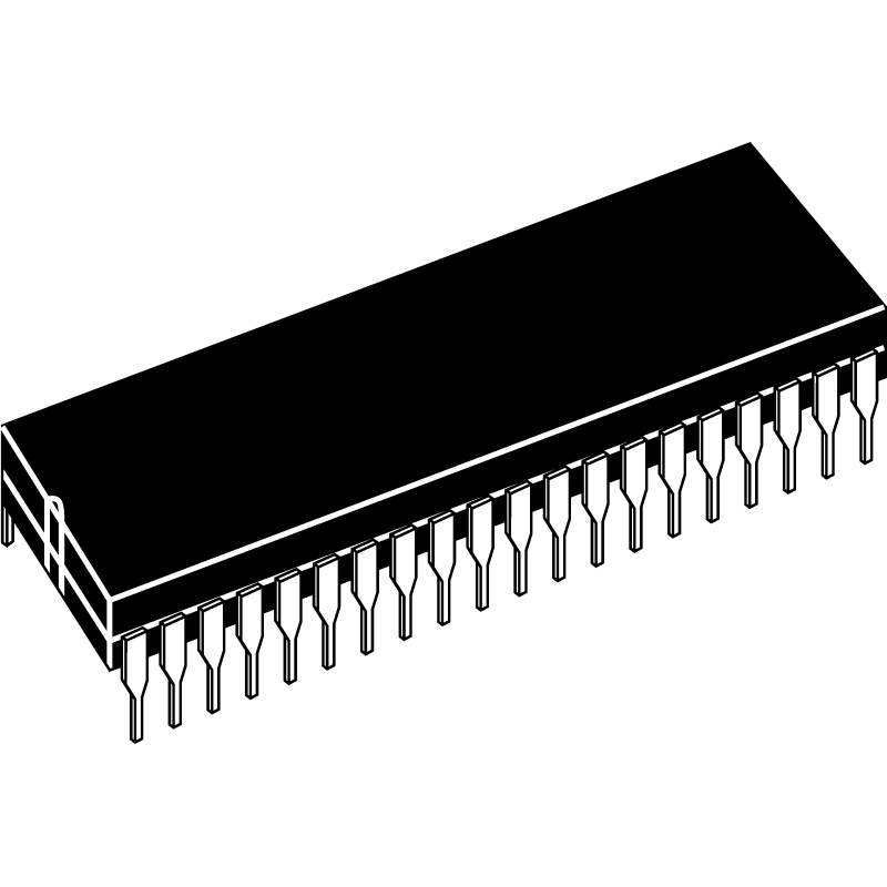 1 pcs - Microchip, 3.5 digit- ADC, 40-Pin PDIP