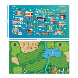 1 pcs - Sphero Code Mat Sphero City & Golf for Sphero Robot Explorer Kit Classroom Kit