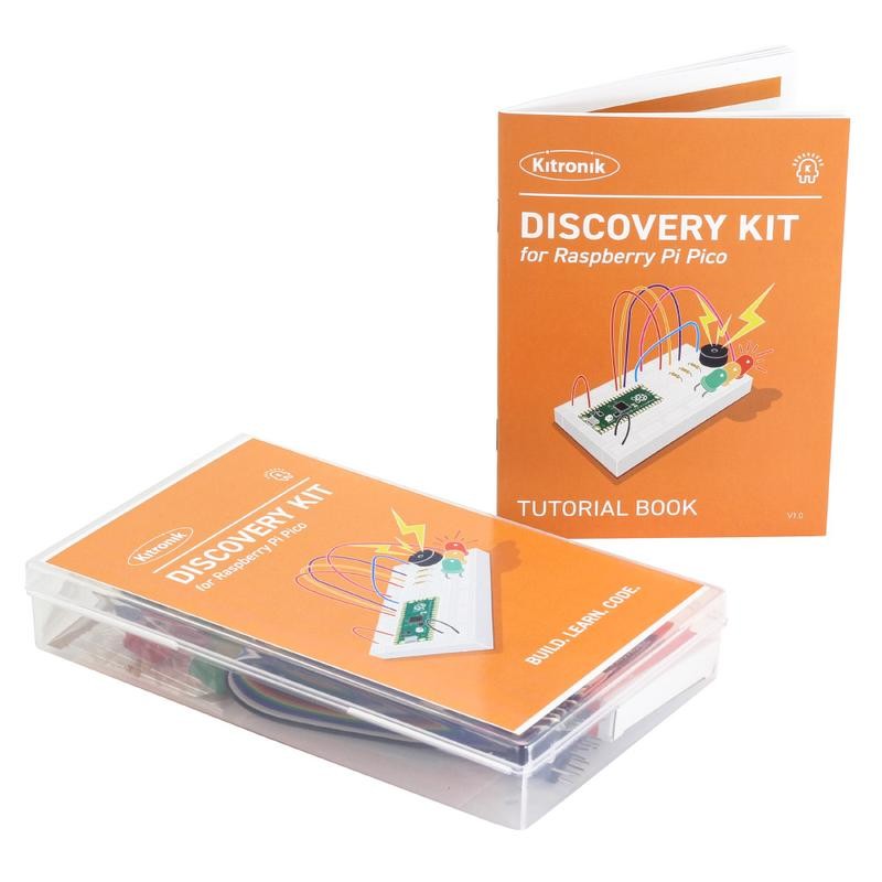 1 pcs - Kitronik Kitronik Discovery Kit for Raspberry Pi Pico (Pico not included)