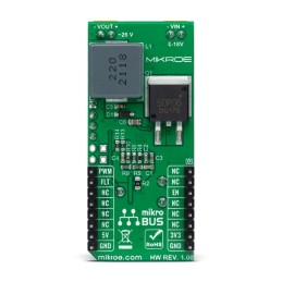 1 pcs - MikroElektronika MIKROE-4965, LED Driver 13 Click LED Driver Add On Board for A80604-1 for mikroBUS socket