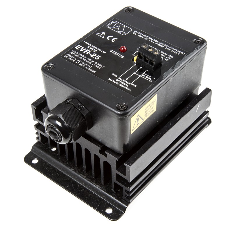 1 pcs - United Automation EVR-25PA, AC Phase Angle Controller 25A
