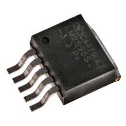 1 pcs - Texas Instruments, LM2596S-3.3/NOPB Step-Down Switching Regulator, 1-Channel 3A 5-Pin, D2PAK