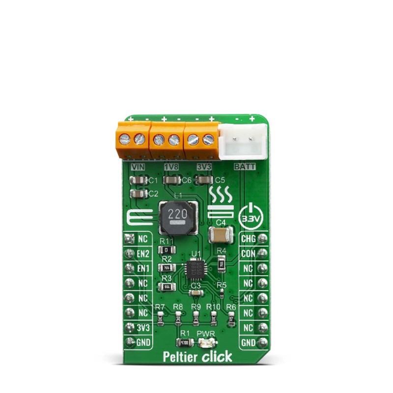 1 pcs - MikroElektronika Peltier Click for Mikroe-3814