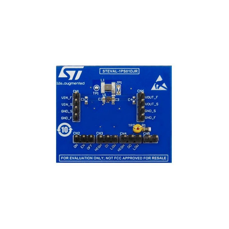 1 pcs - STMicroelectronics ST1PS01DJR 400 mA Nano-Quiescent Synchronous Step-Down Converter Step-Down Converter for ST1PS01