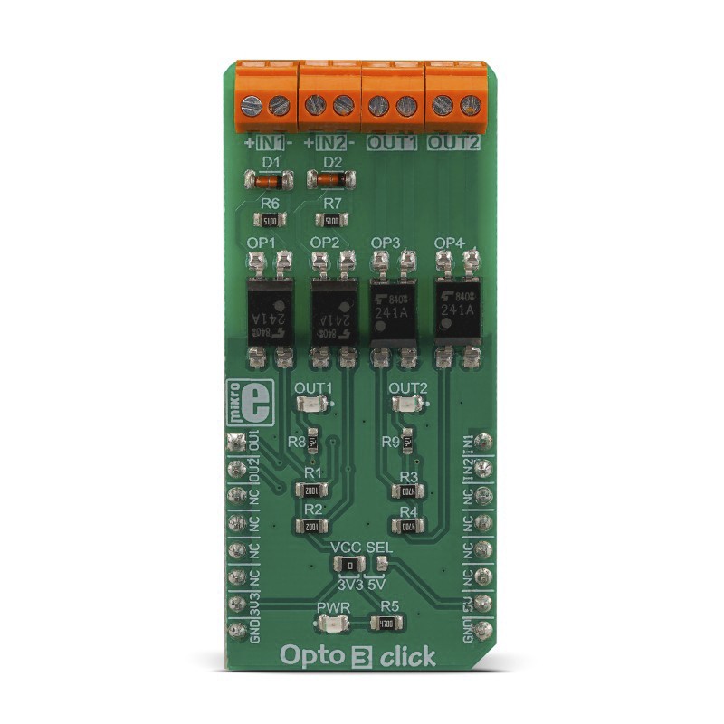 1 pcs - MikroElektronika Opto 3 Click
