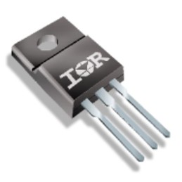 10 pcs - Dual Silicon N-Channel MOSFET, 31 A, 55 V, 3-Pin TO-220 Full-Pak Infineon IRFIZ44NPBF