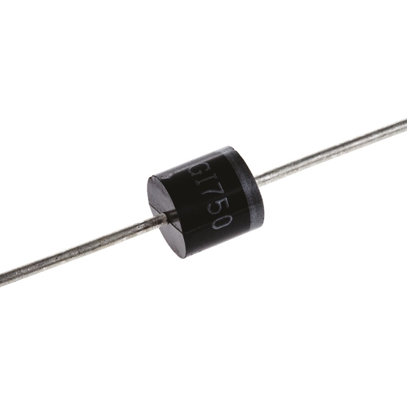 10 pcs - Vishay 50V 6A, Rectifier Diode, 2-Pin P600 GI750-E3/54