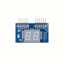 1 pcs - Digilent 410-126, Pmod SSD 7 Segment Display Display Module With Two 6-pin Pmod connectors with GPIO interfaces