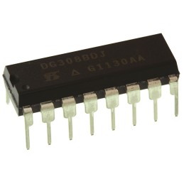 1 pcs - Vishay DG308BDJ-E3 Analogue Switch Quad SPST 12 V, 15 V, 18 V, 24 V, 28 V, 5 V, 9 V, 16-Pin PDIP
