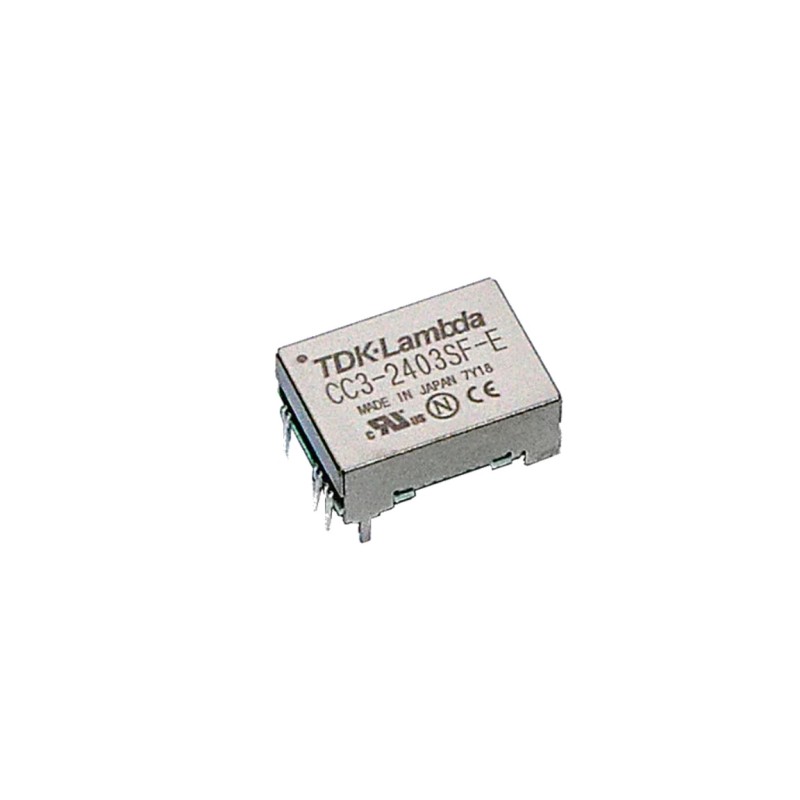 1 pcs - TDK-Lambda CC-E DC-DC Converter, 12V/, 2.97 - 5.5 V dc Input, 3W, PCB Mount