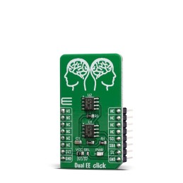 1 pcs - MikroElektronika MIKROE-3762, DUAL EE CLICK EEPROM Development Kit for AT24CM02 for I2C