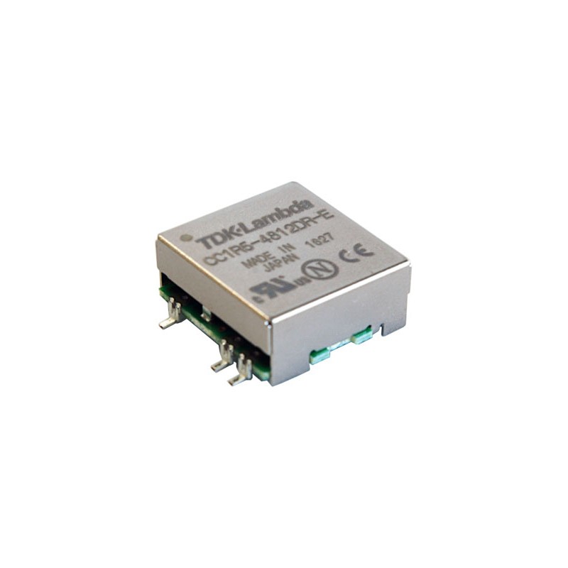 1 pcs - TDK-Lambda CC-E DC-DC Converter, 12V dc/ 0.125A Output, 4.5, 9.0 V dc Input, 1.5W, Through Hole, +85°C Max Temp -40°C